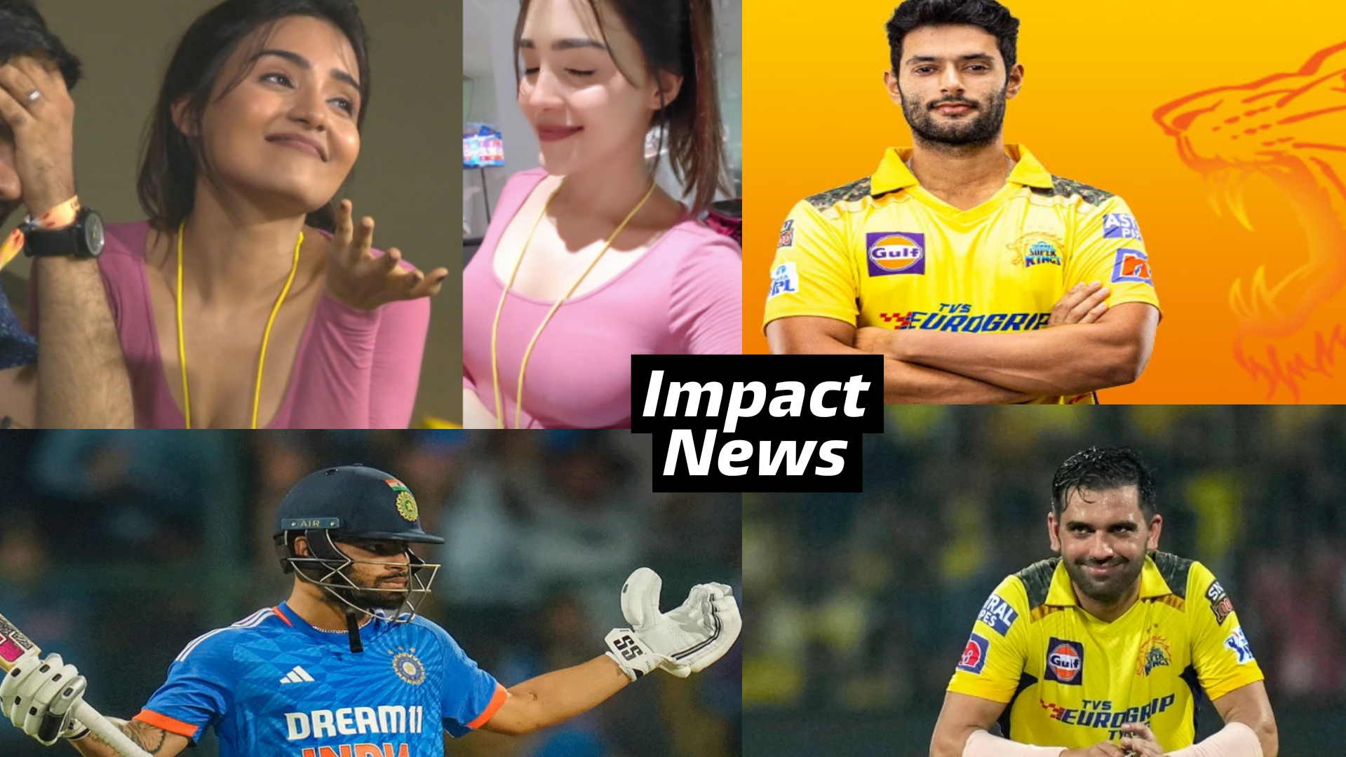 IPL 2024 | Impact News | Deepak Chahar, CSK Loss, Shivam Dube Rinku Singh